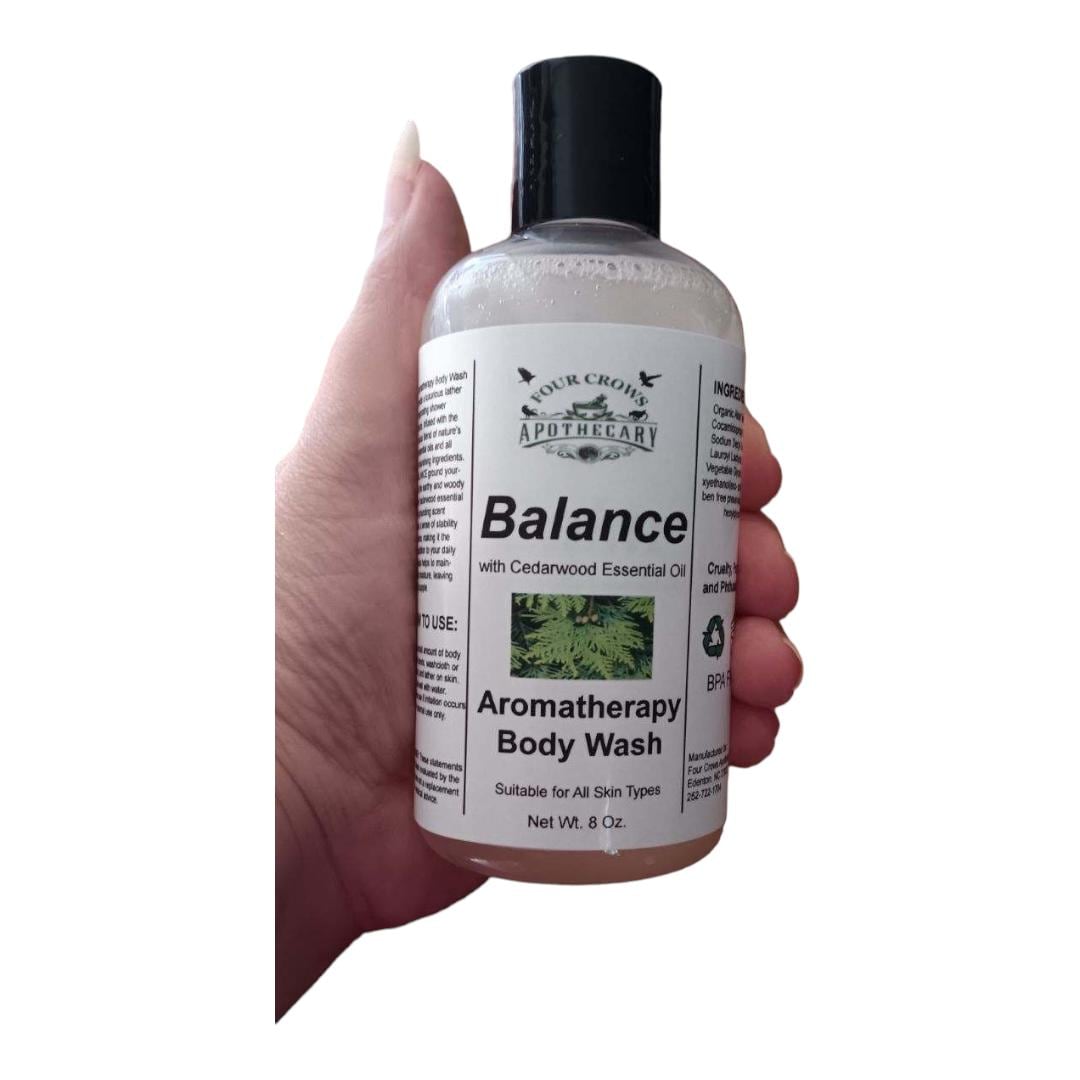 Natural Body Wash Shower Gel~ lavender|peppermint|lemongrass|cedarwood