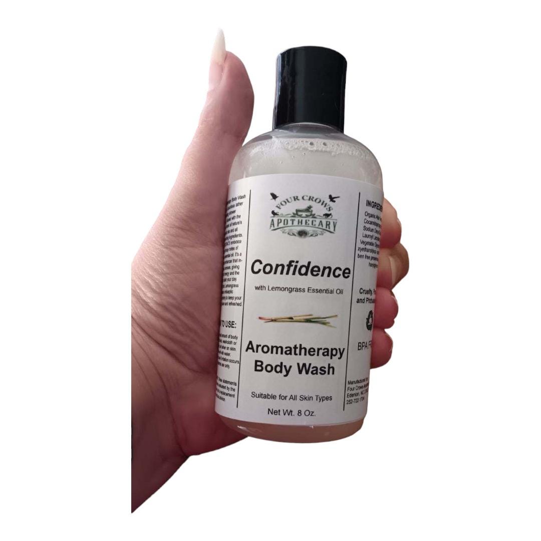 Natural Body Wash Shower Gel~ lavender|peppermint|lemongrass|cedarwood