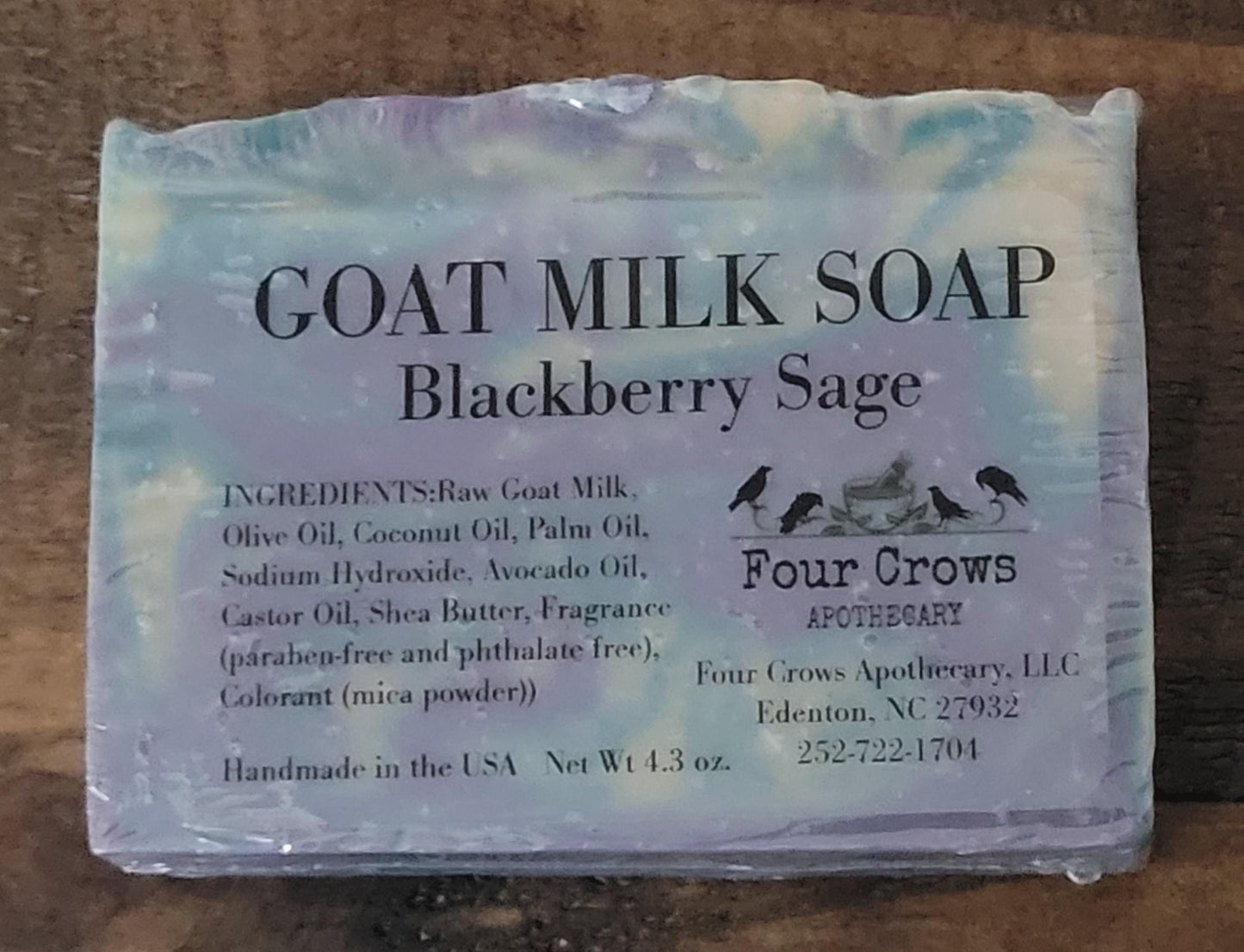 Goat Milk Soap Bar Natural Paraben Free Moisturizing