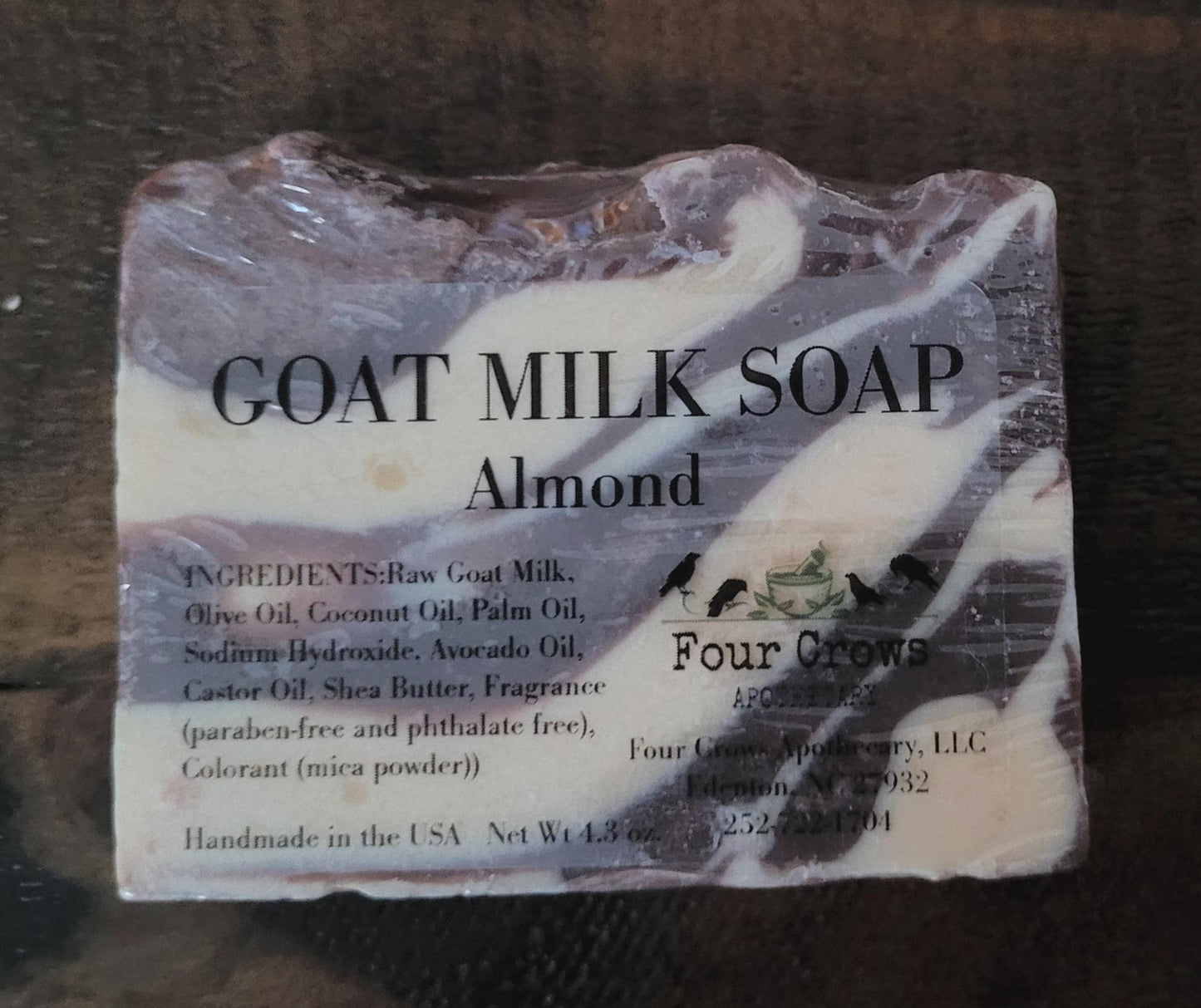 Goat Milk Soap Bar Natural Paraben Free Moisturizing