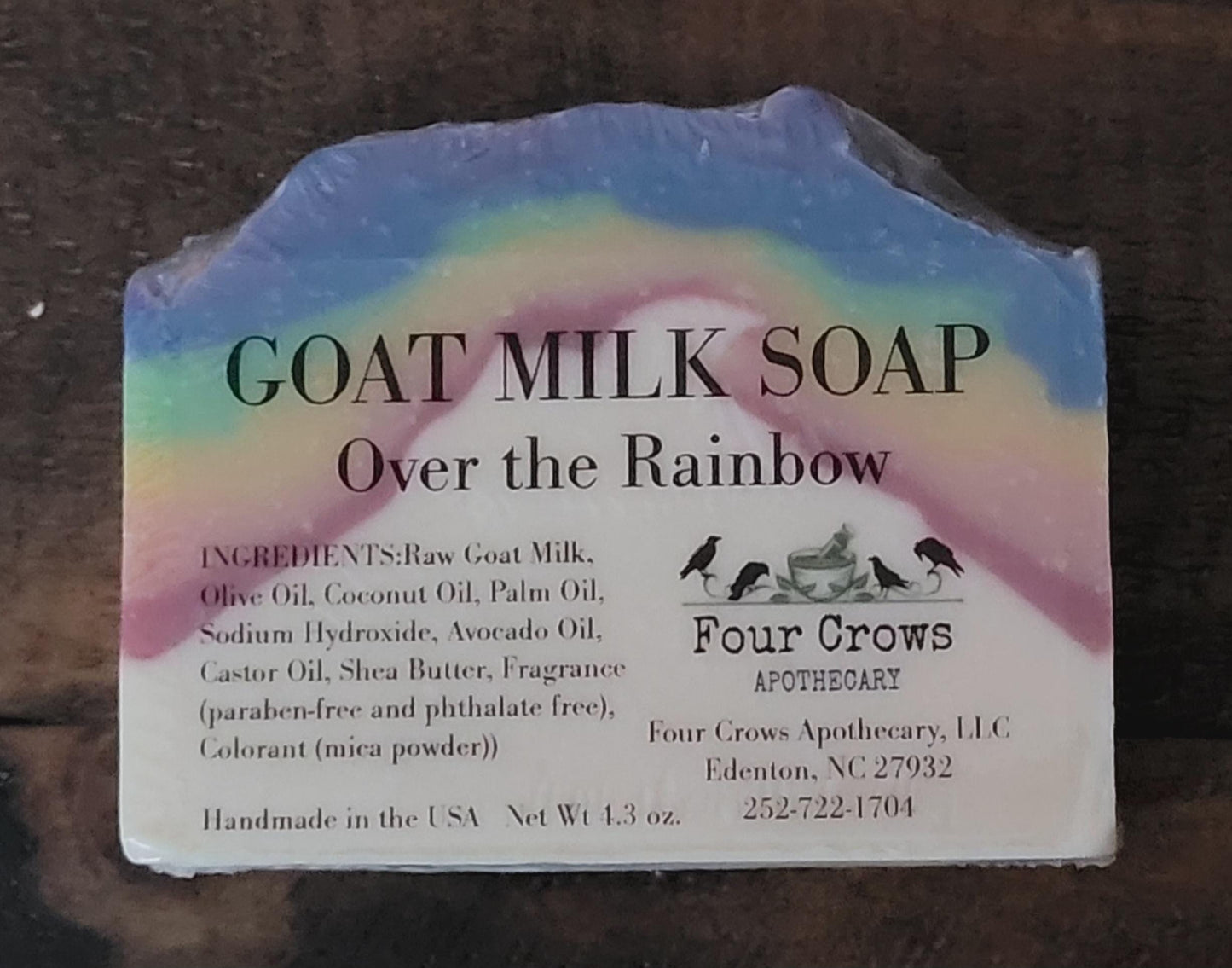 Goat Milk Soap Bar Natural Paraben Free Moisturizing