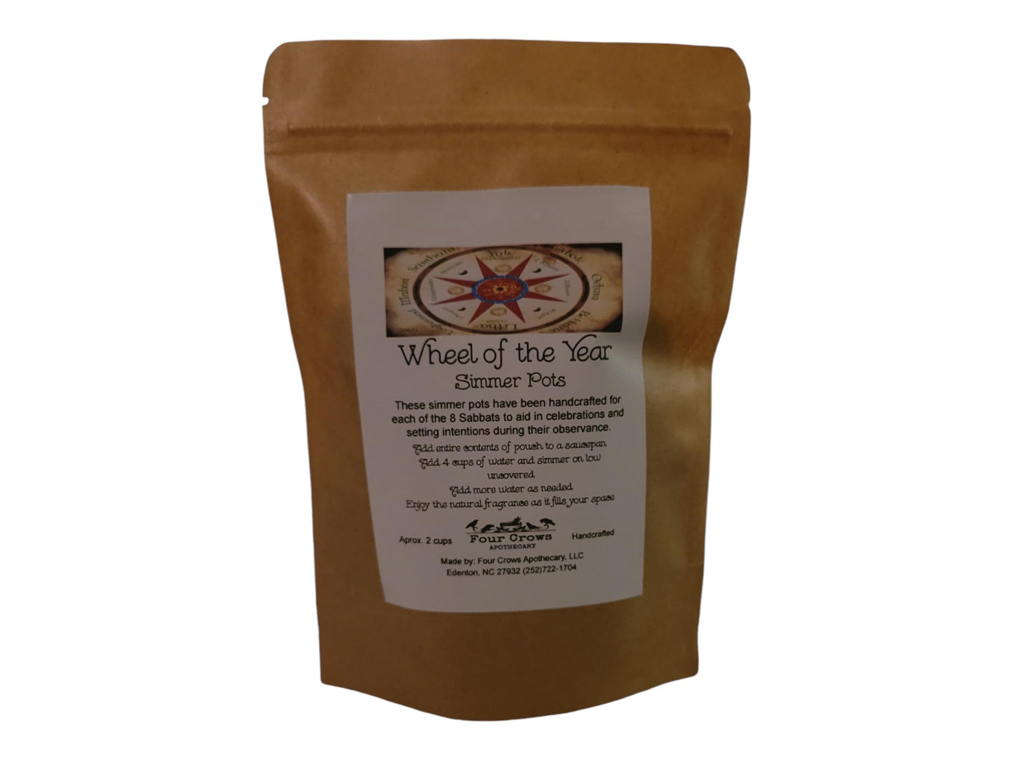Wheel of the Year Simmer Pots Mabon Samhain Yule Sabbats