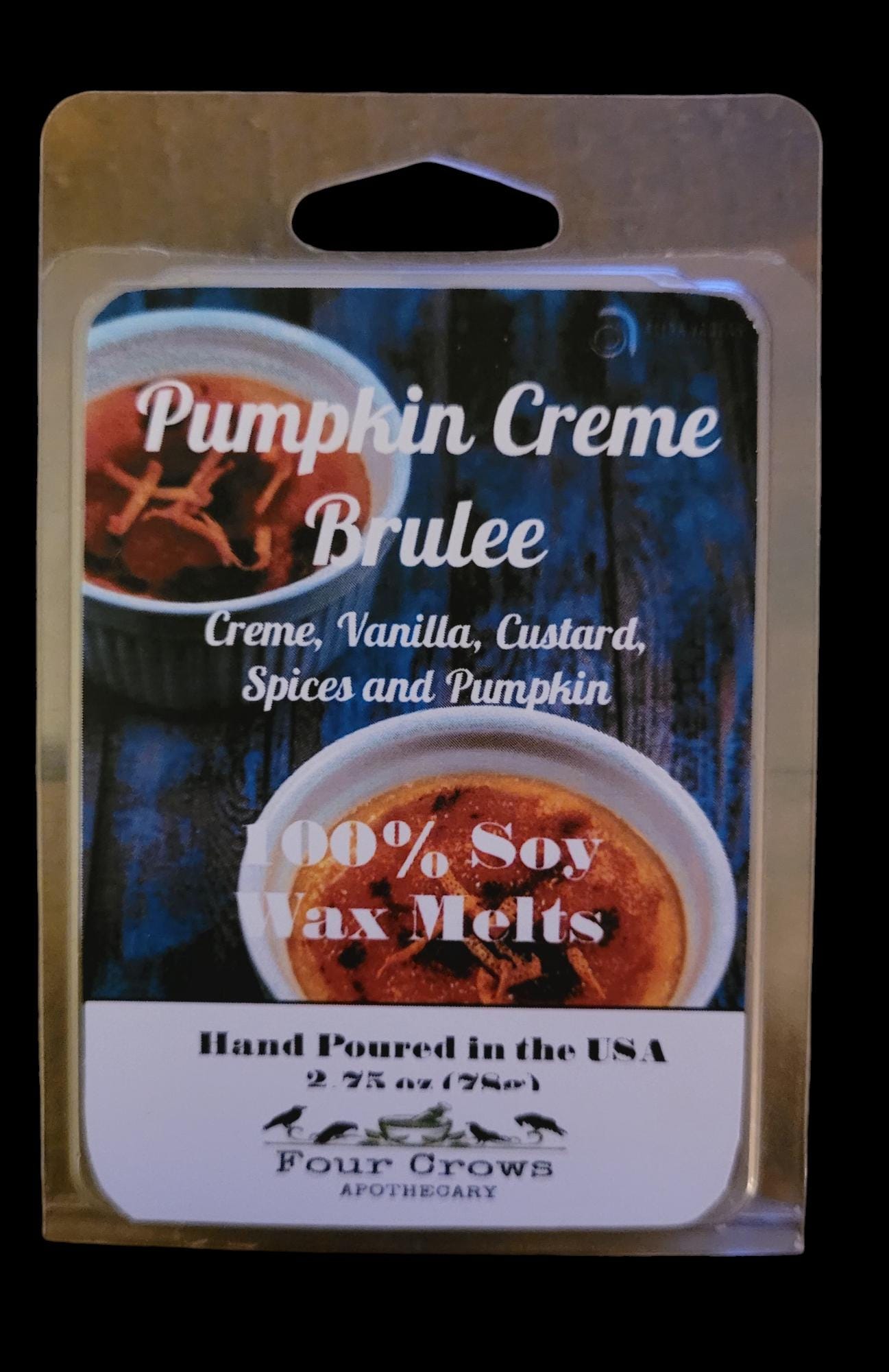 Soy Wax Melts 2.75 oz. (6 cubes) Essential Oil Infused Fragrances Handpoured in the USA 100% Soy Wax Phthalate Free
