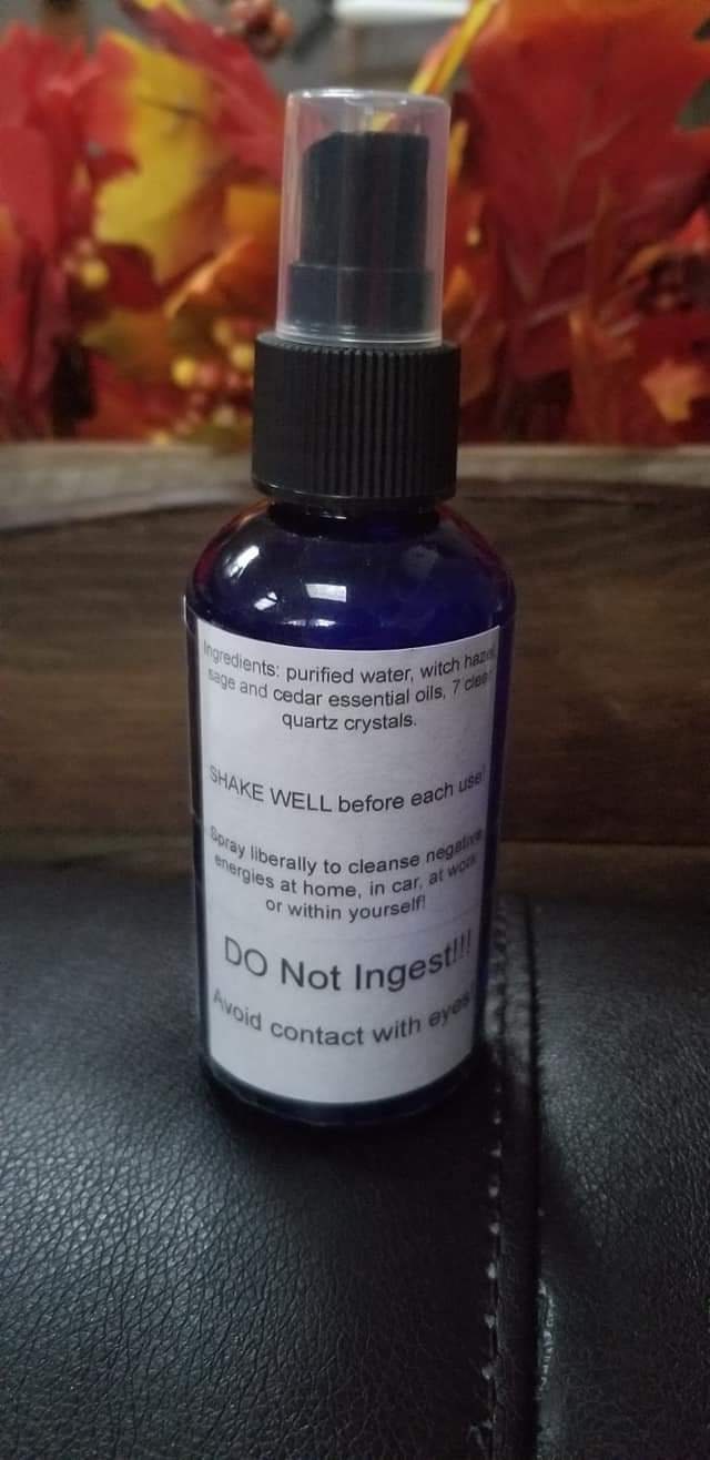 Smokeless Sage Smudge Spray
