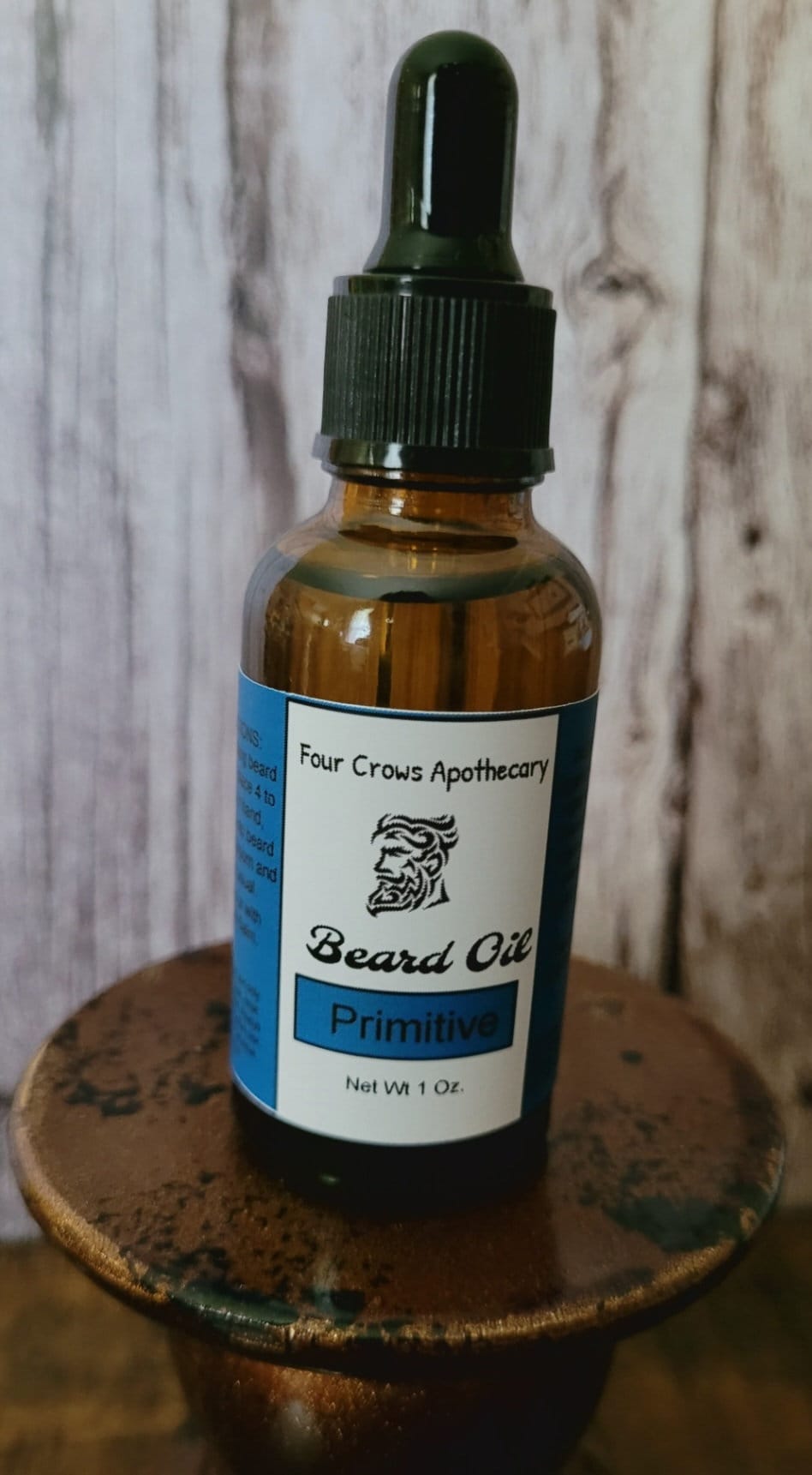 All Natural Moisturizing Beard and Mustache Oil
