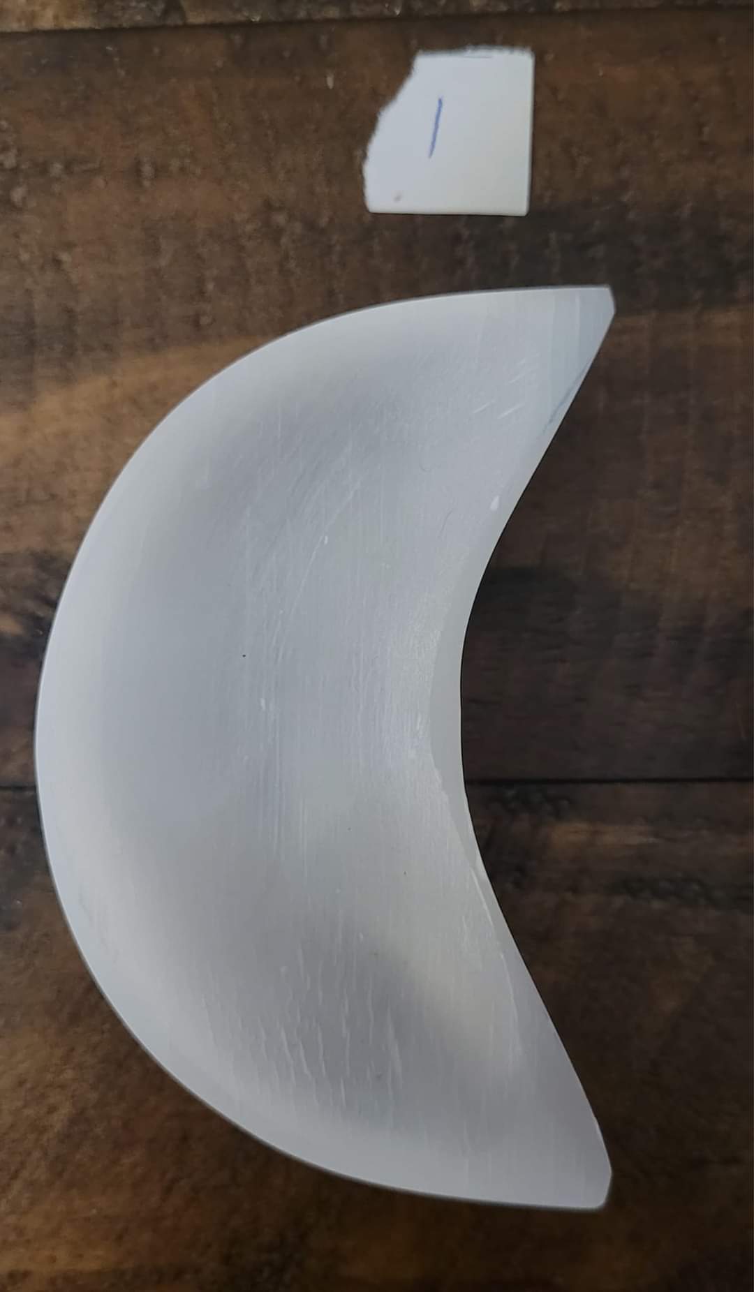 Selenite Crescent Moon Charging/Cleansing Bowls