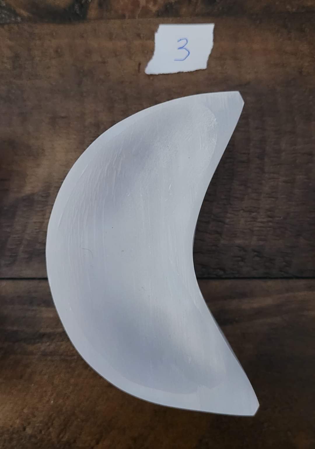 Selenite Crescent Moon Charging/Cleansing Bowls