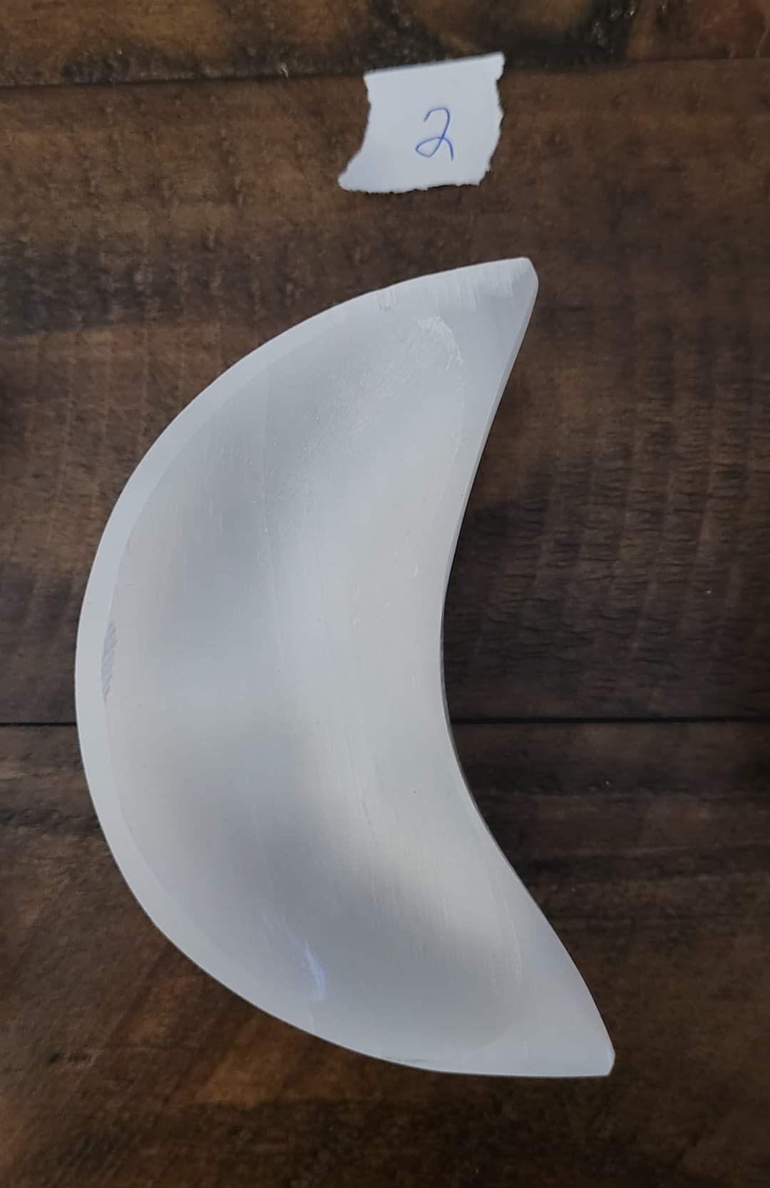 Selenite Crescent Moon Charging/Cleansing Bowls